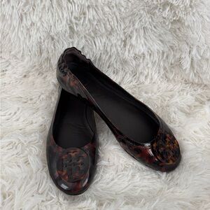 Tory Burch Tortoise Minnie Flats